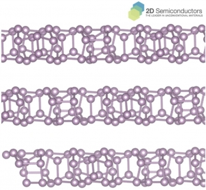 Red Phosphorene ribbons